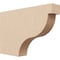 Ekena Millwork 2in. W x 8in. H x 12in. L Garner Woodgrain TimberThane Rafter Tail, Primed Tan RFTUR02X08X12GARRCPR - alternate 1